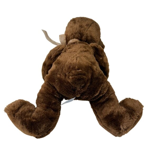 Wishpets Caramel Brown Plush Bunny Rabbit Carrot Floppy Ear Polyester Fiber 11" - Picture 8 of 8